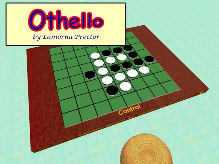 Second Life Marketplace Professionally Scripted Reversi (Othello) game